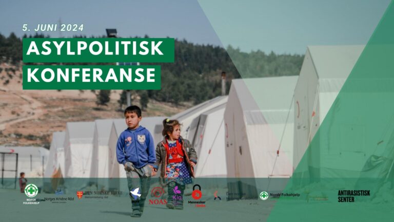 5. juni: Bli med på asylpolitisk konferanse